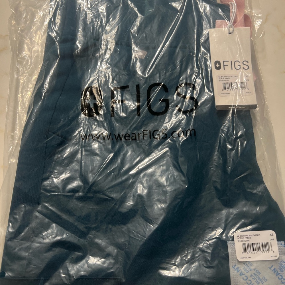 Figs Caribbean Blue Scrub Pants